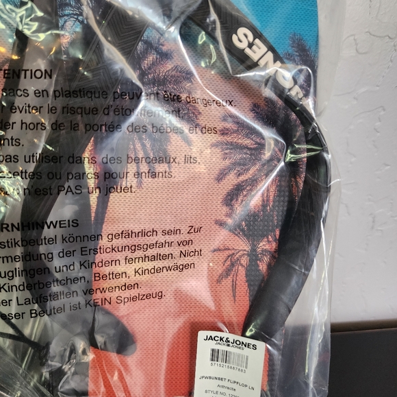 Jack & Jones Paradise Sandals Size 11/12 - Picture 3 of 4